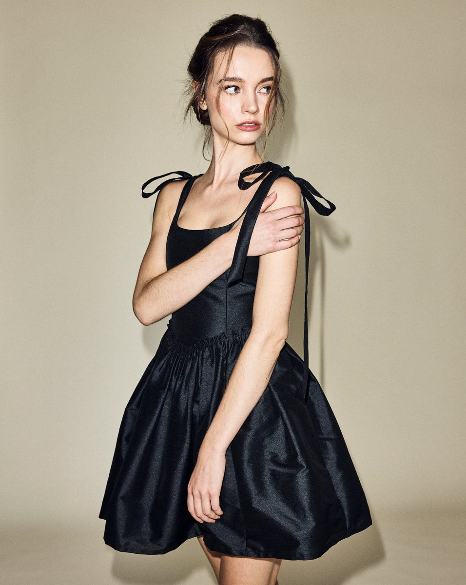 アンドマリー Nina mini dress Black