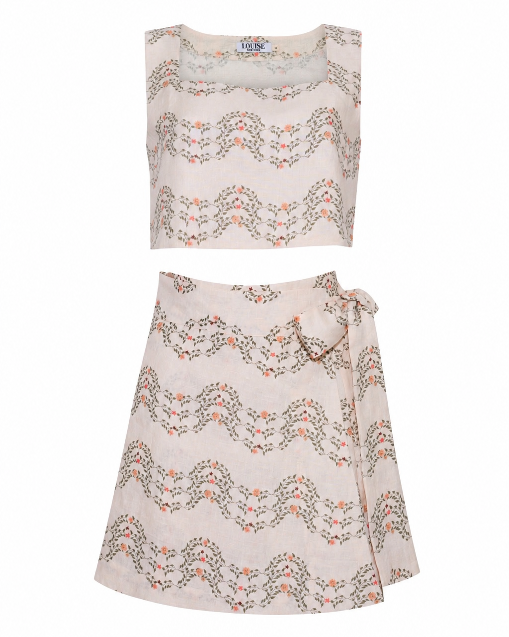 Daphne Set in Floral Trellis