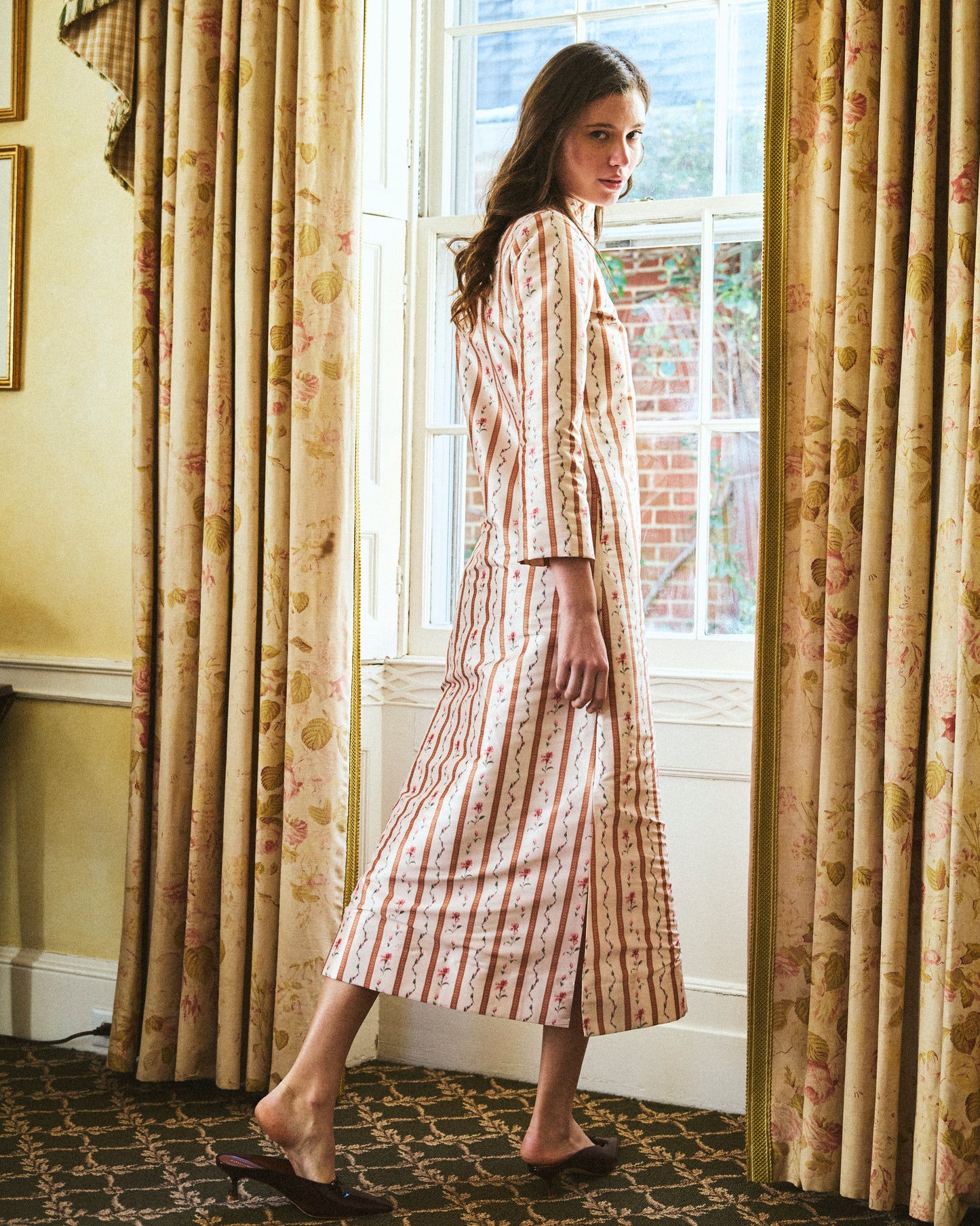 Jackie Opera Coat in Chérie