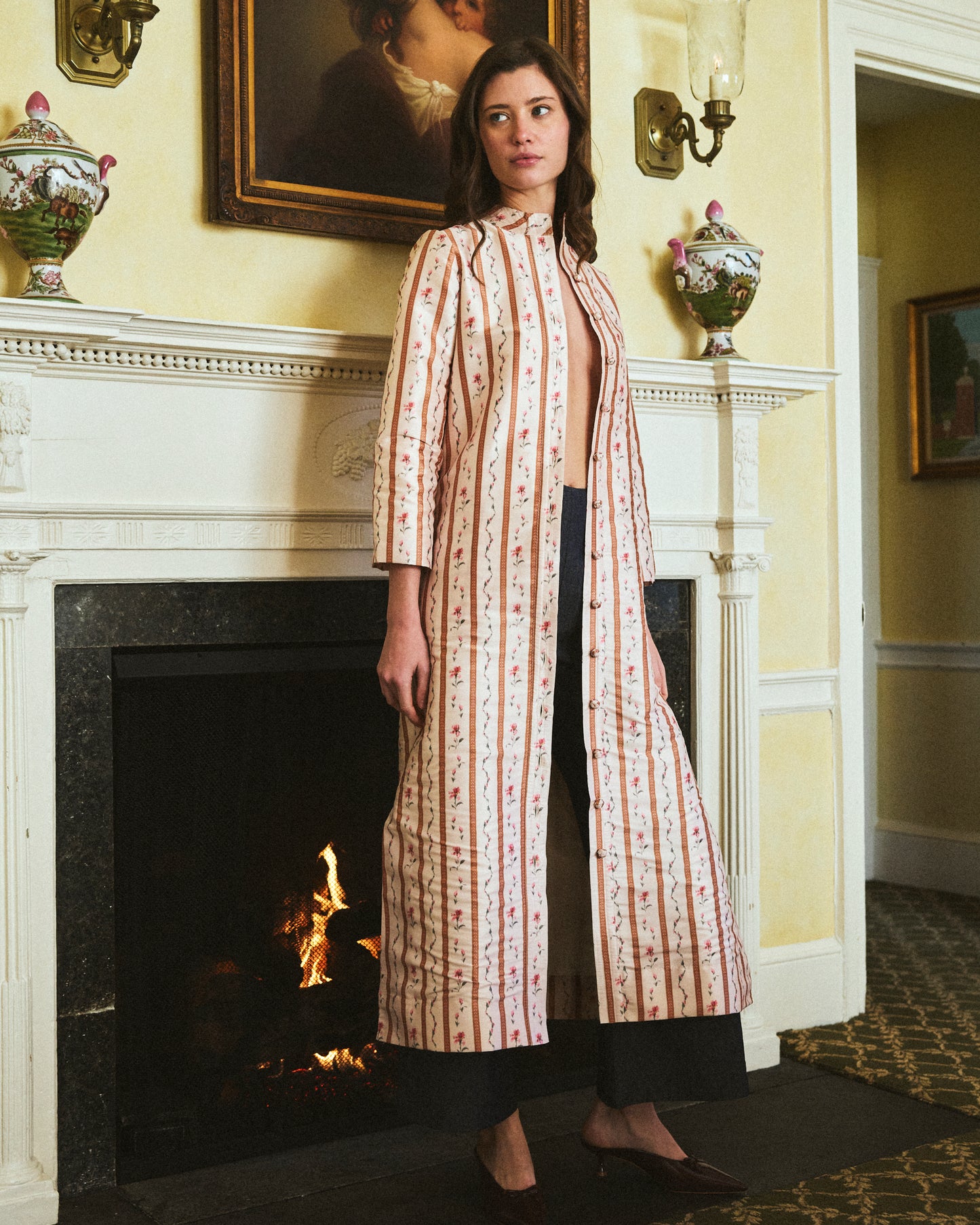 Jackie Opera Coat in Chérie