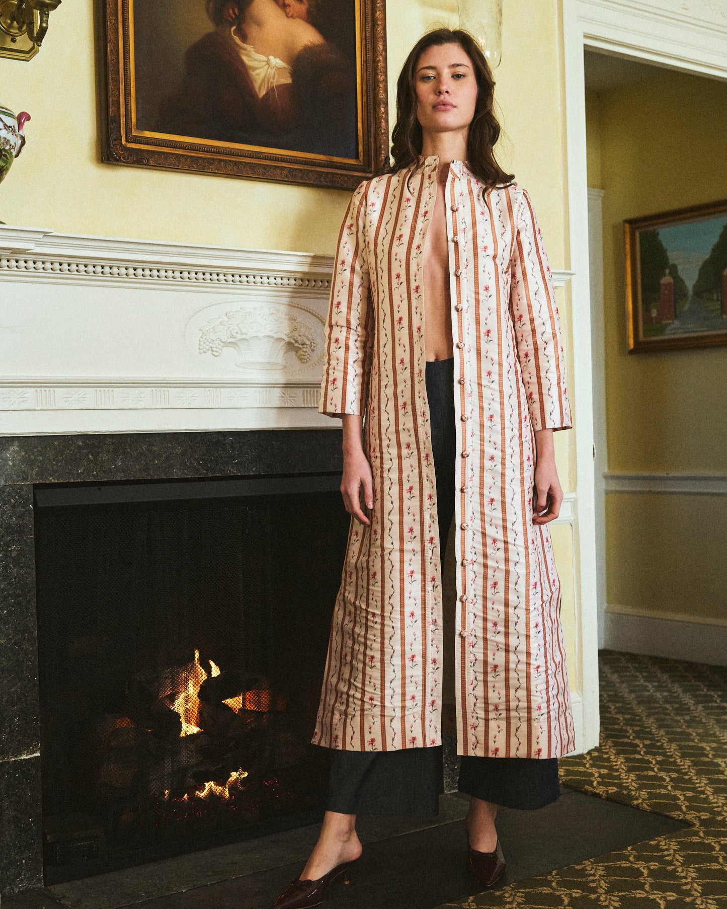 Jackie Opera Coat in Chérie