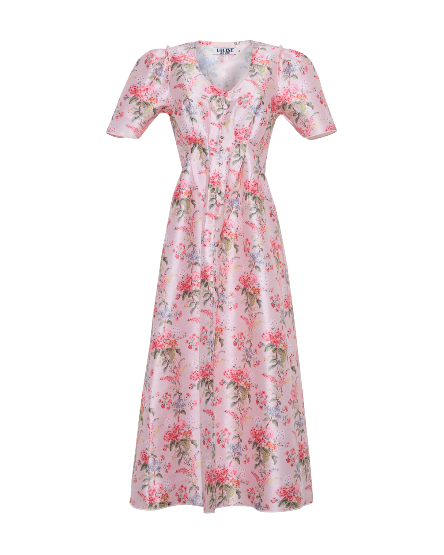 Liana Dress in Blush Floral