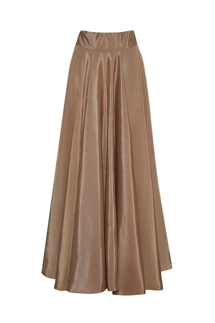 The Simone Skirt in Khaki