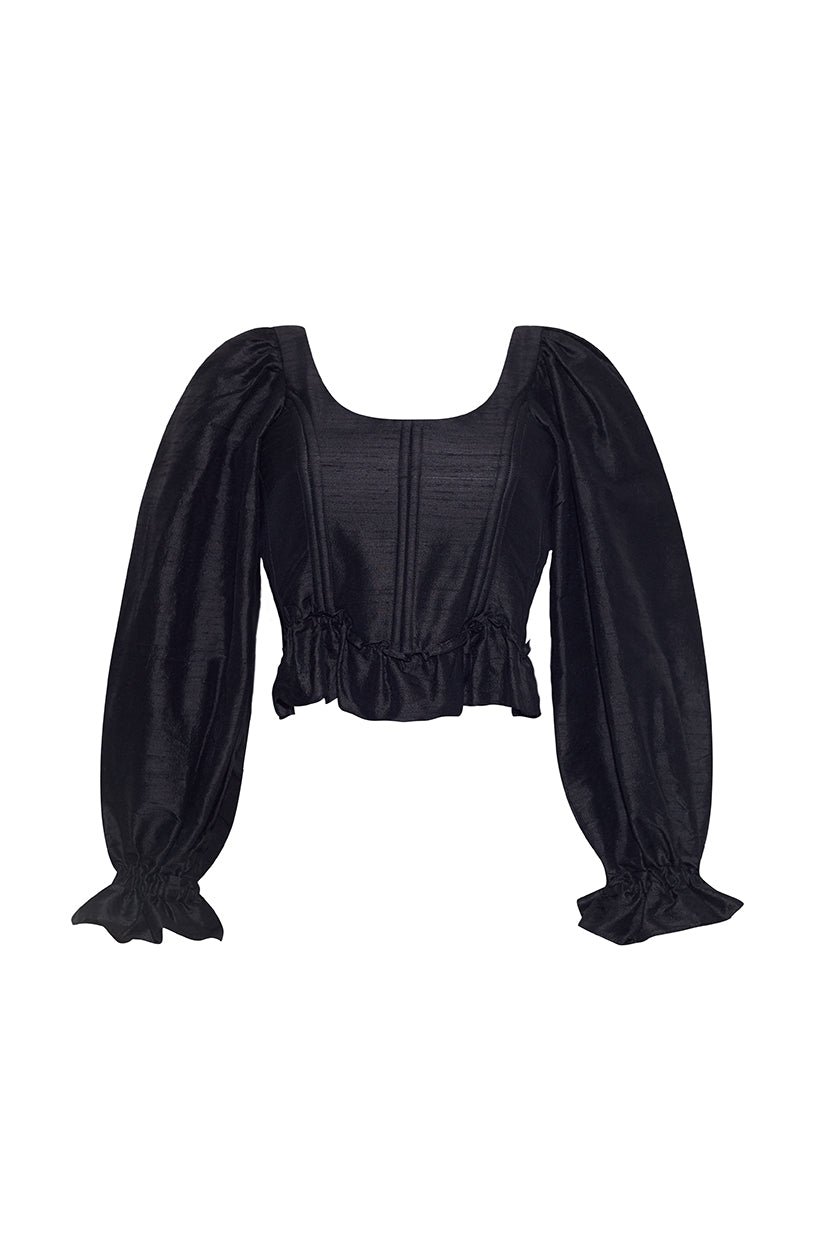 The Sofia Corset in Black