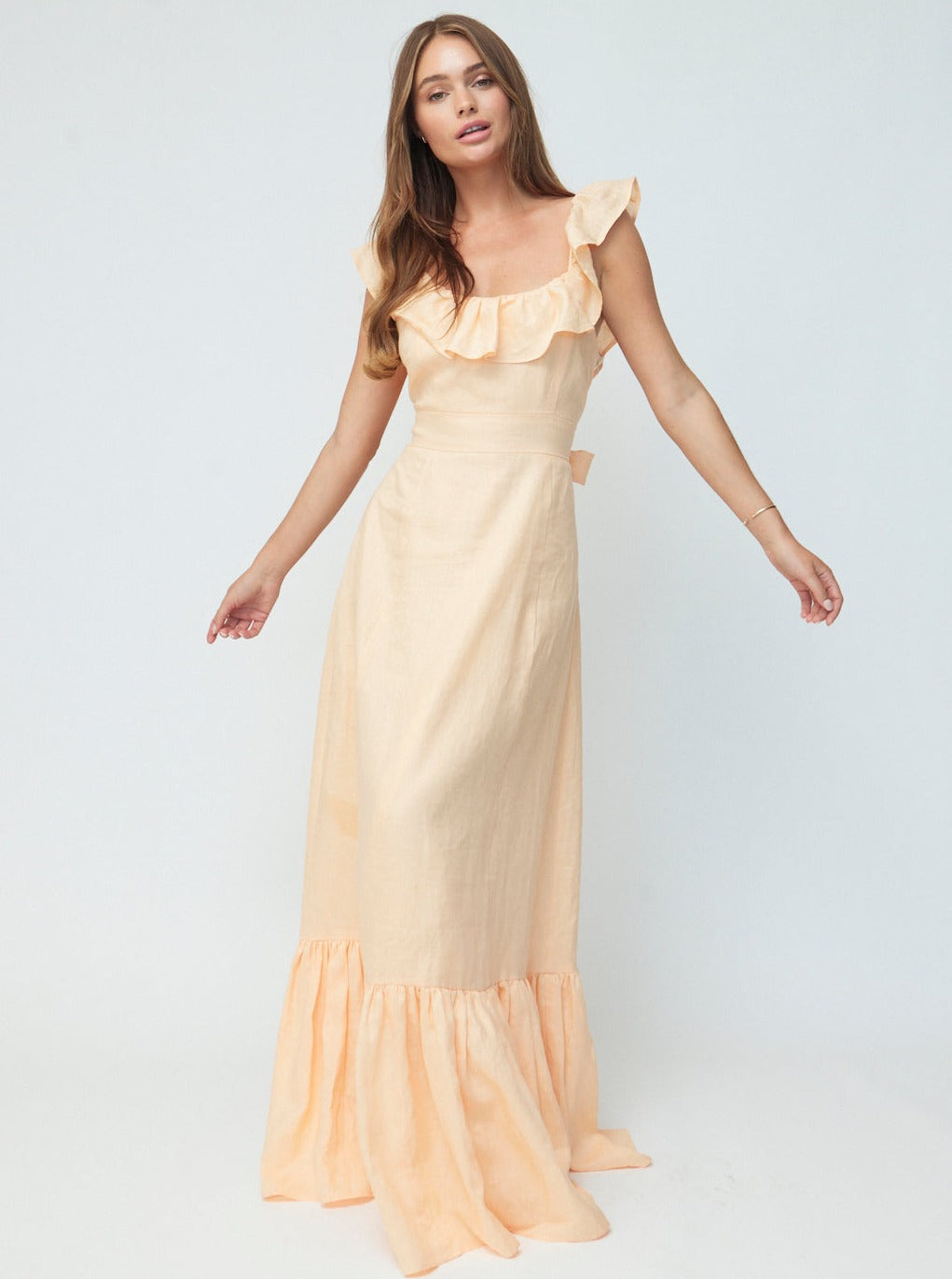 The Camille Dress in Sage