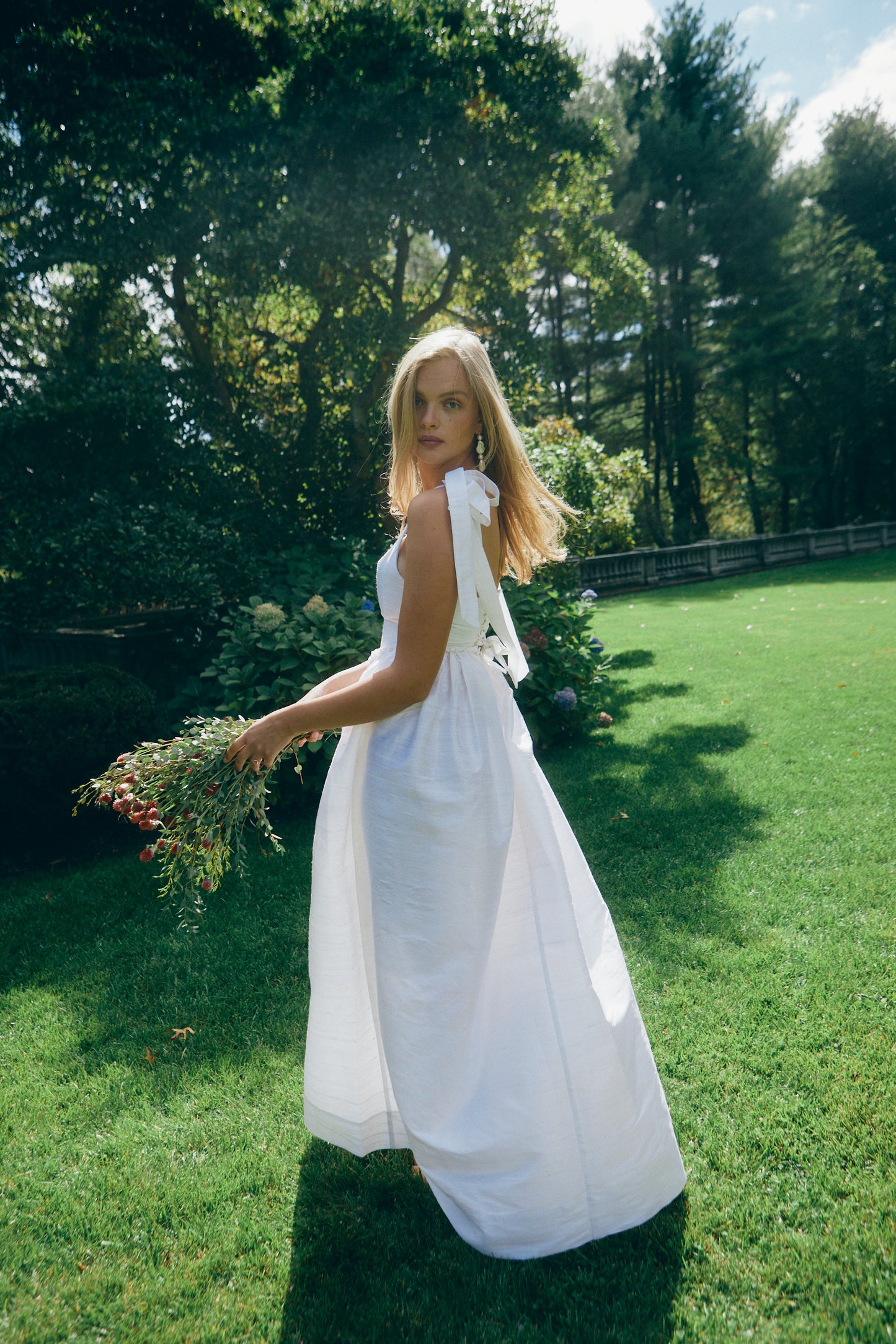 The Marie Dress in Silk Dupioni