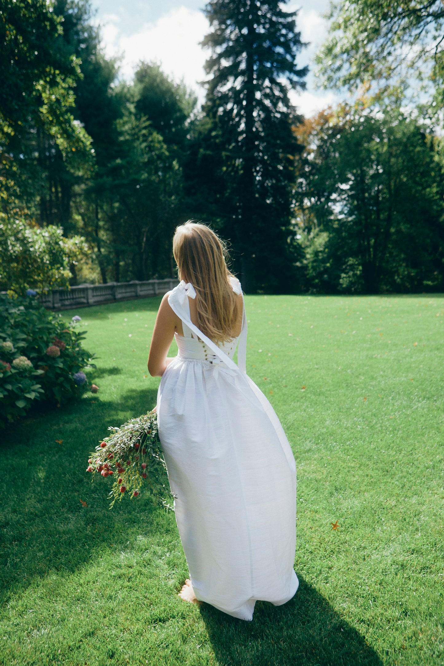 The Marie Dress in Silk Dupioni