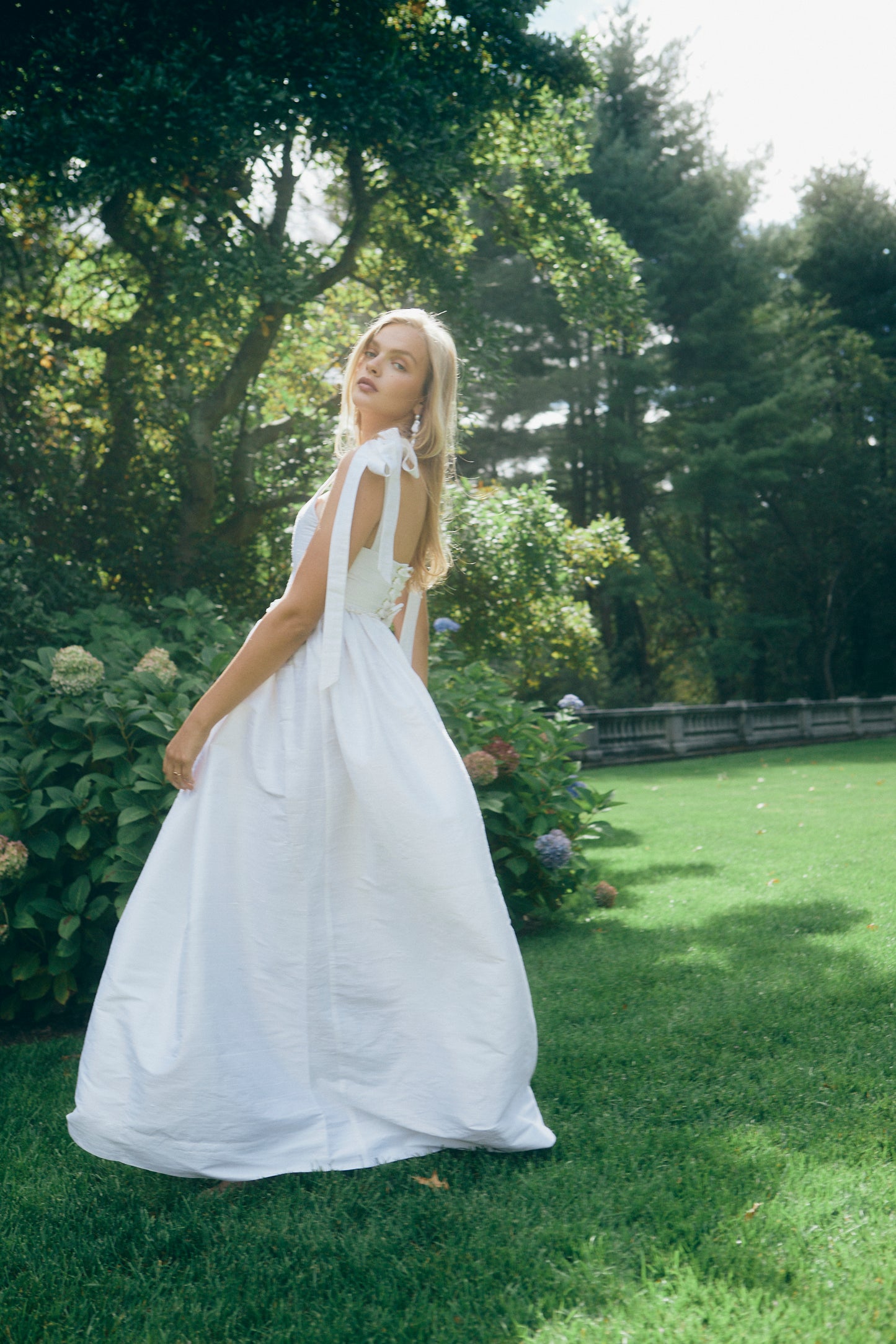 The Marie Dress in Silk Dupioni