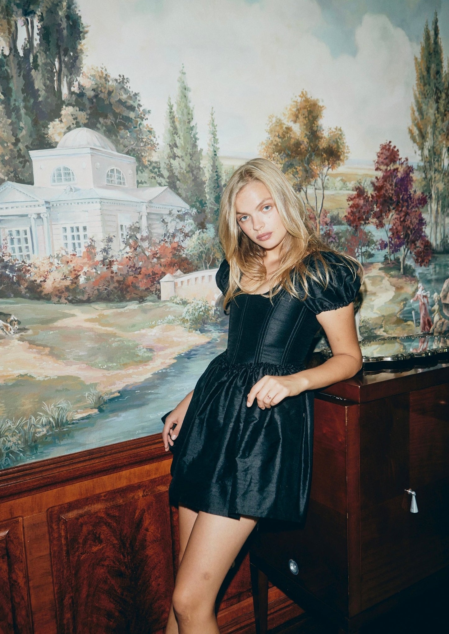 The Chloe Dress in Black
