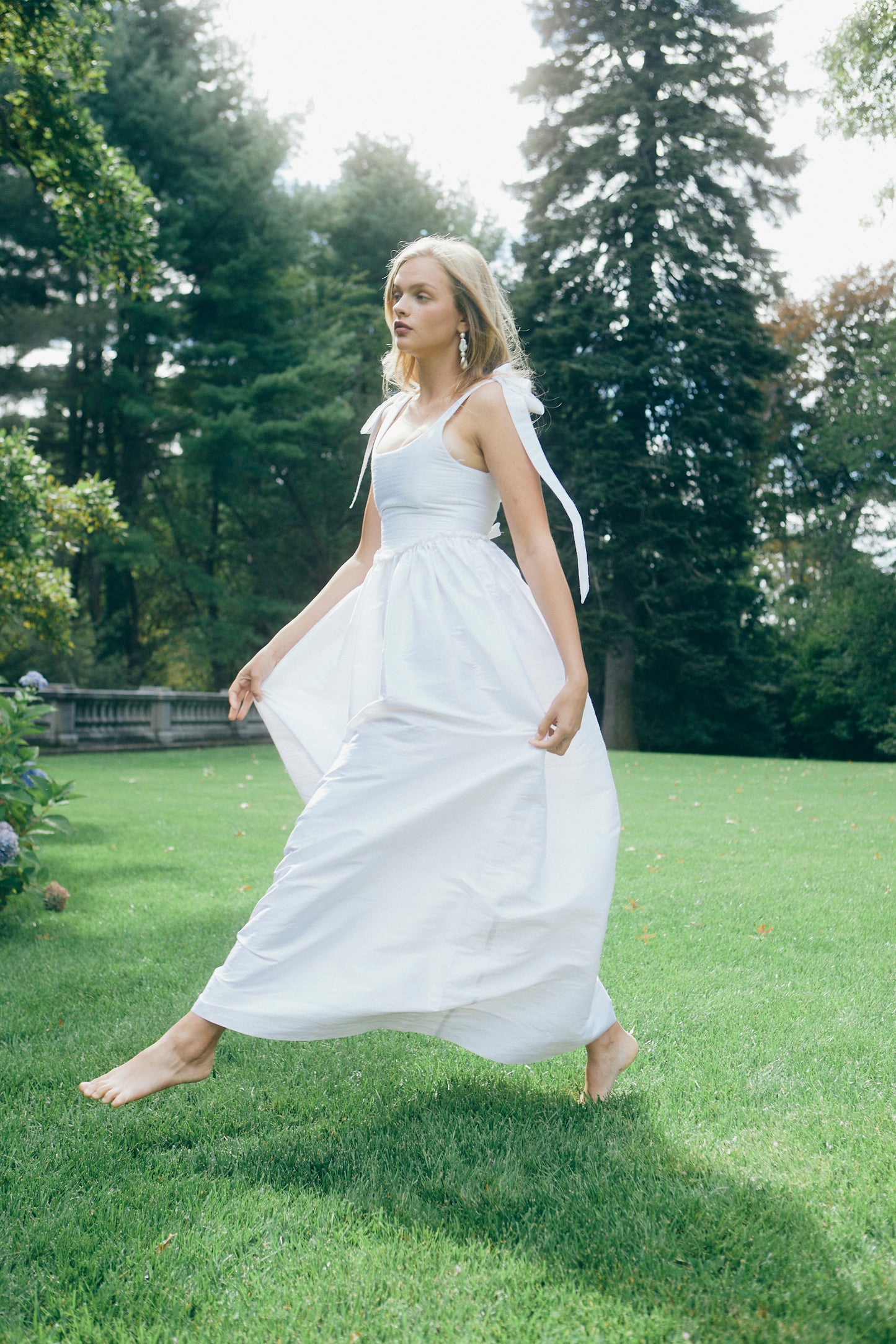 The Marie Dress in Silk Dupioni