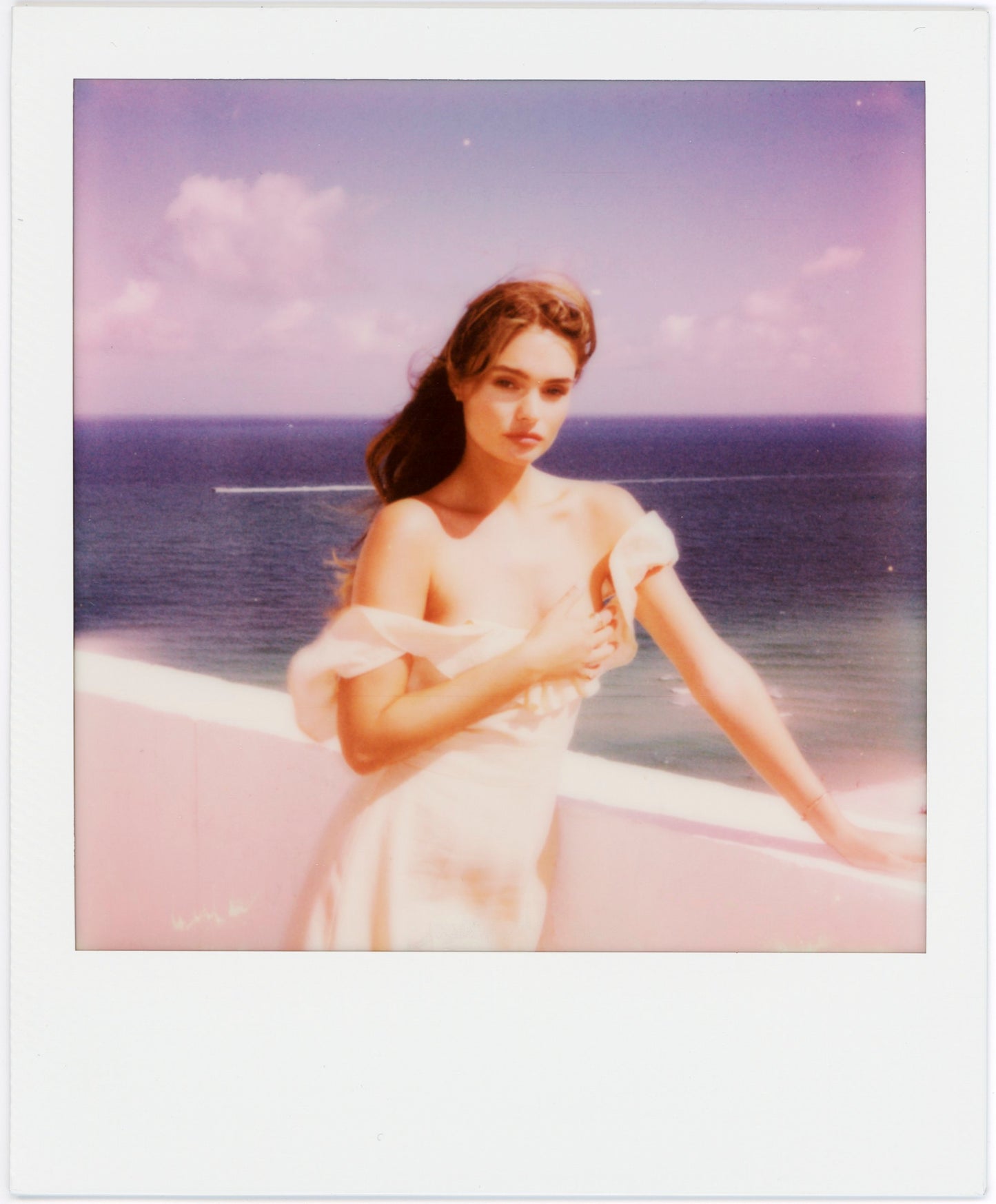 The Camille Dress in Soft Peach