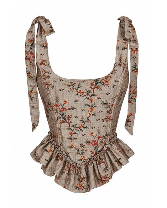 Antoinette Corset in Rêverie Floral