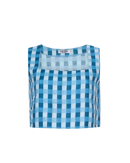 Payton Top in Cape Gingham