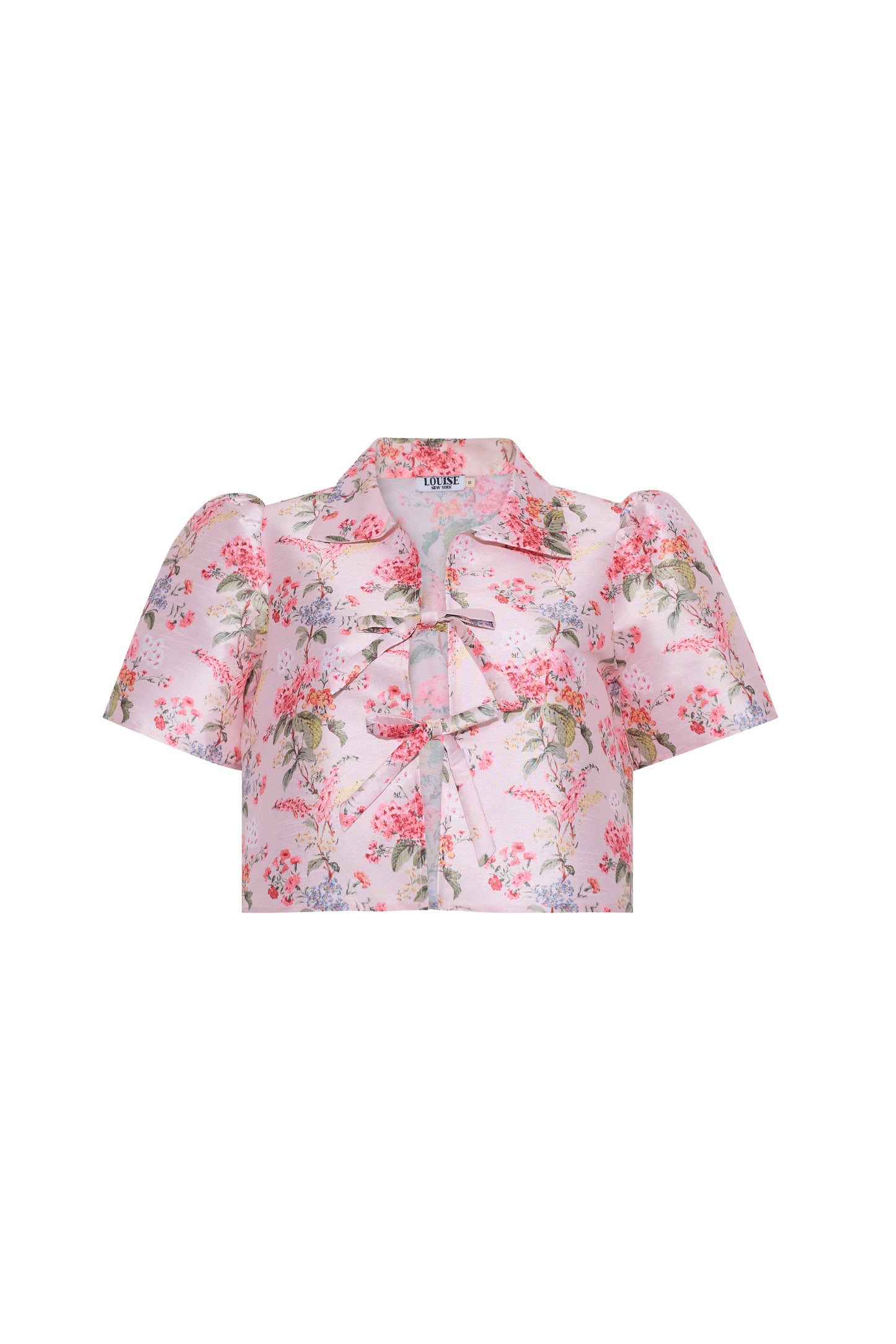 Cadence Top in Blush Floral