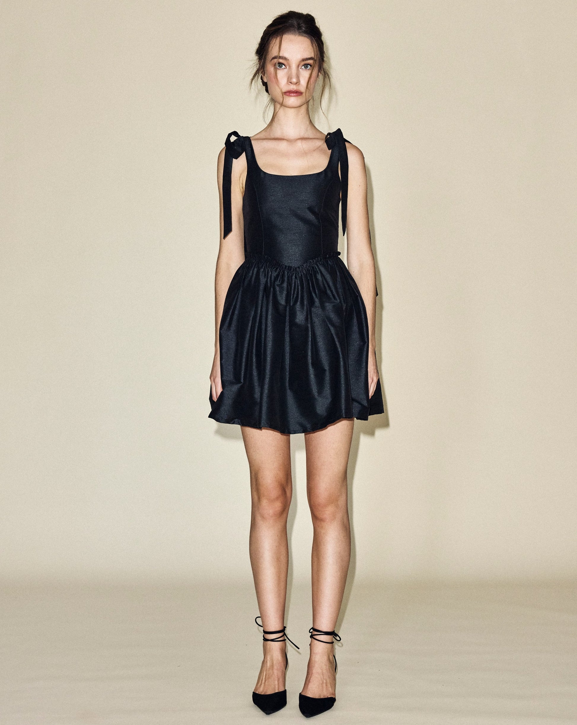 Marie Mini Dress in Black