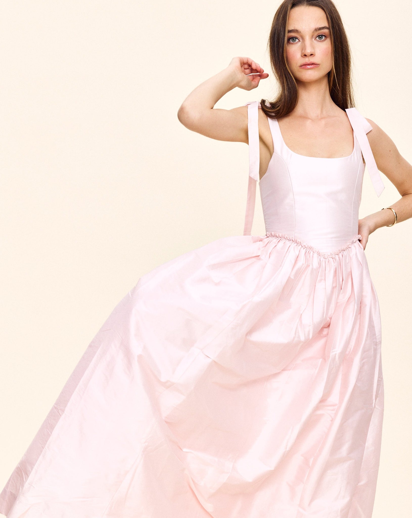 Marie Dress in Rosewater