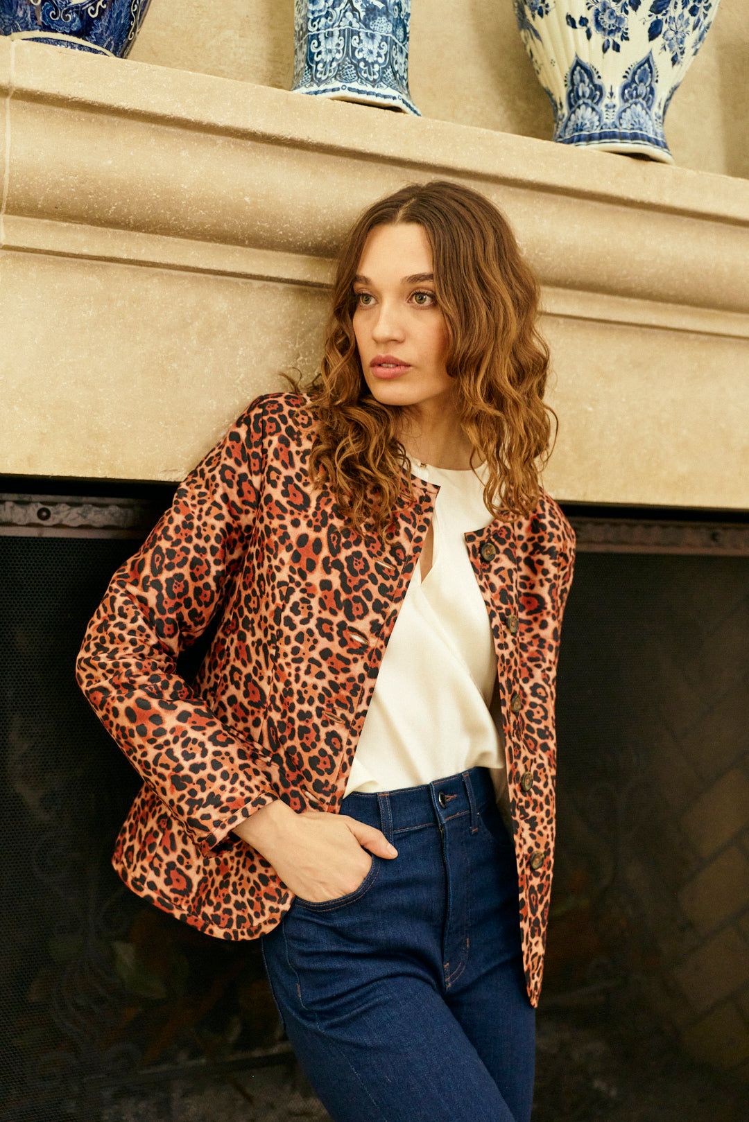 Vivienne Jacket in Leopard