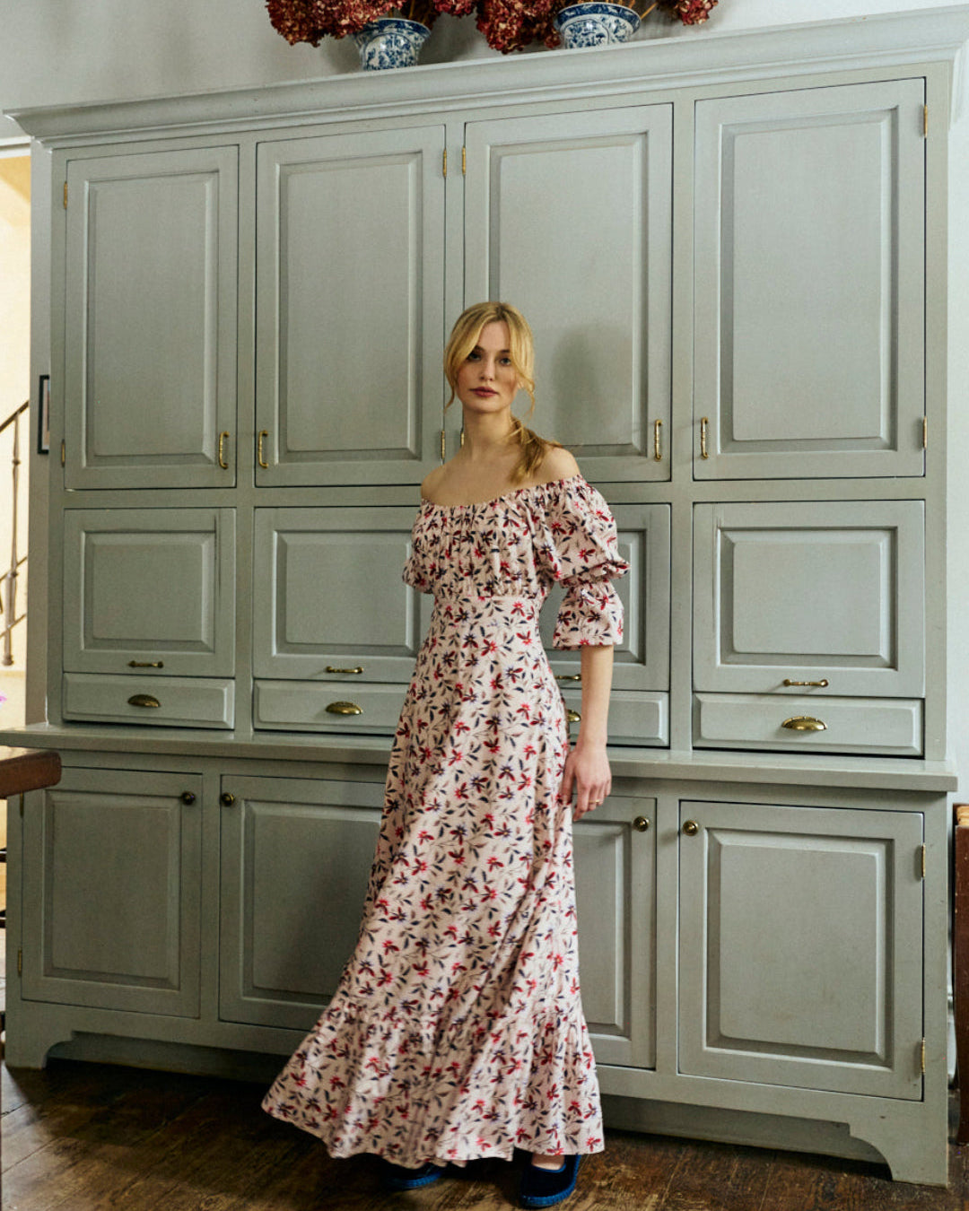 Meryl Dress Winter Bloom