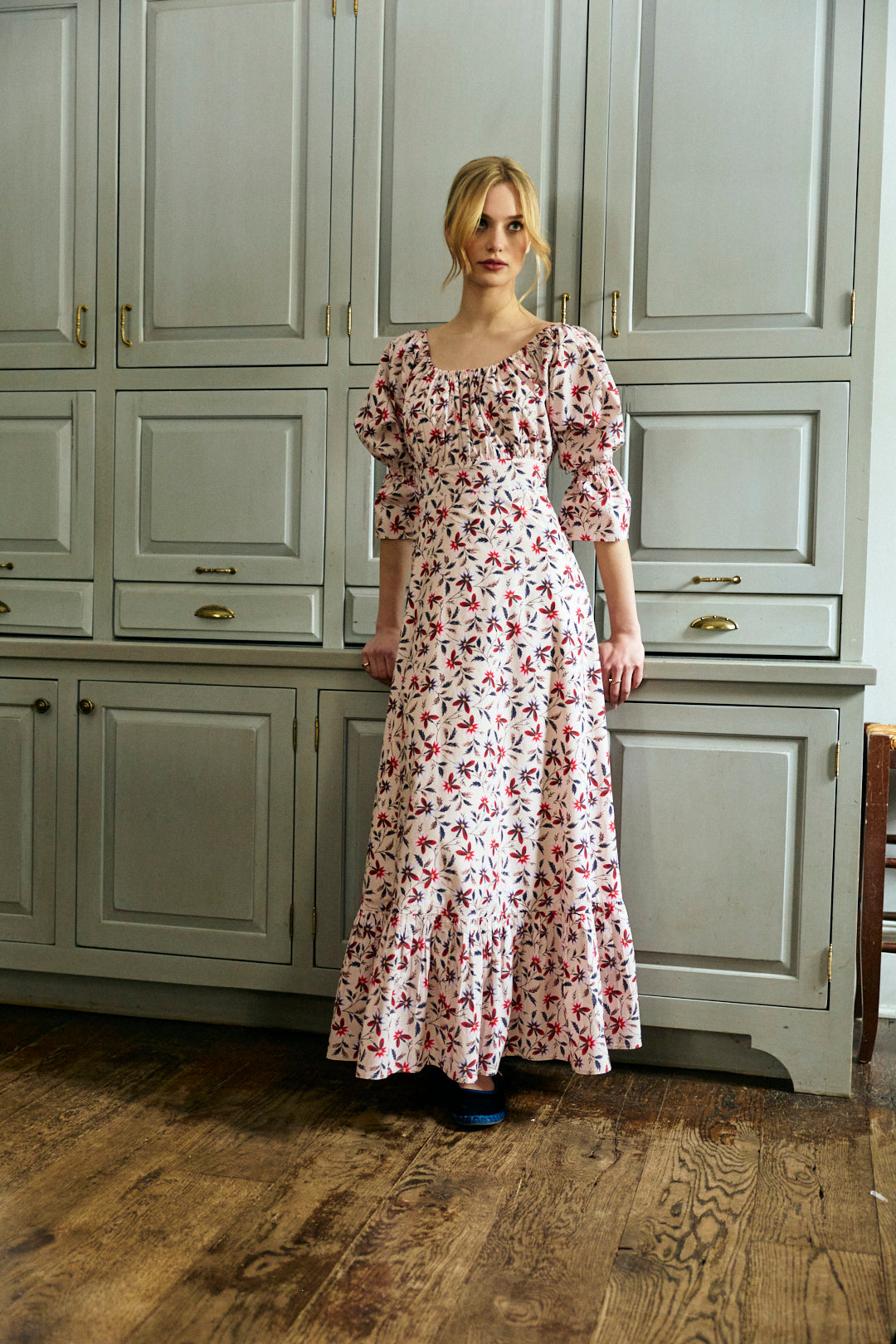 Meryl Dress in Winter Bloom