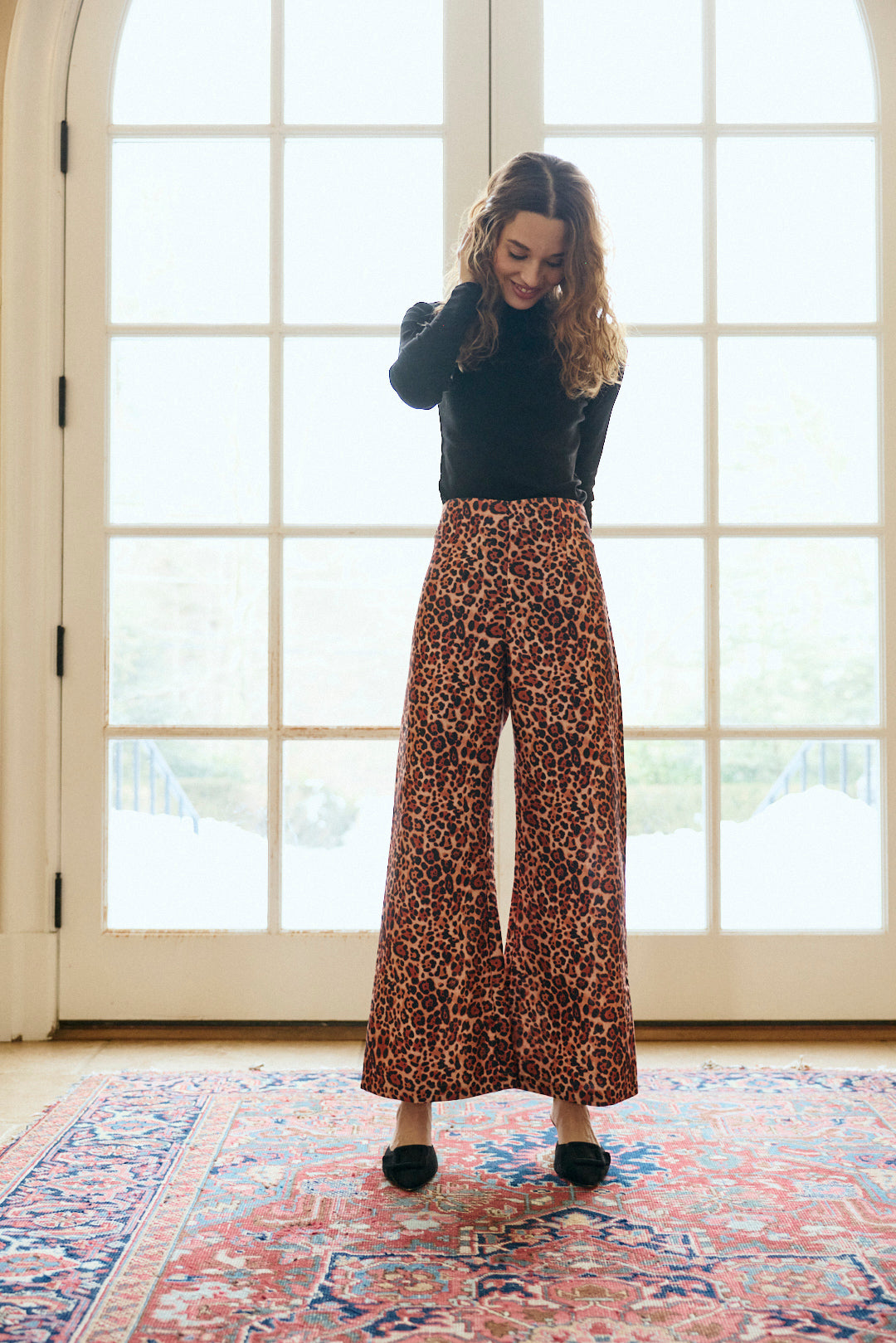 Libby Pant in Leopard