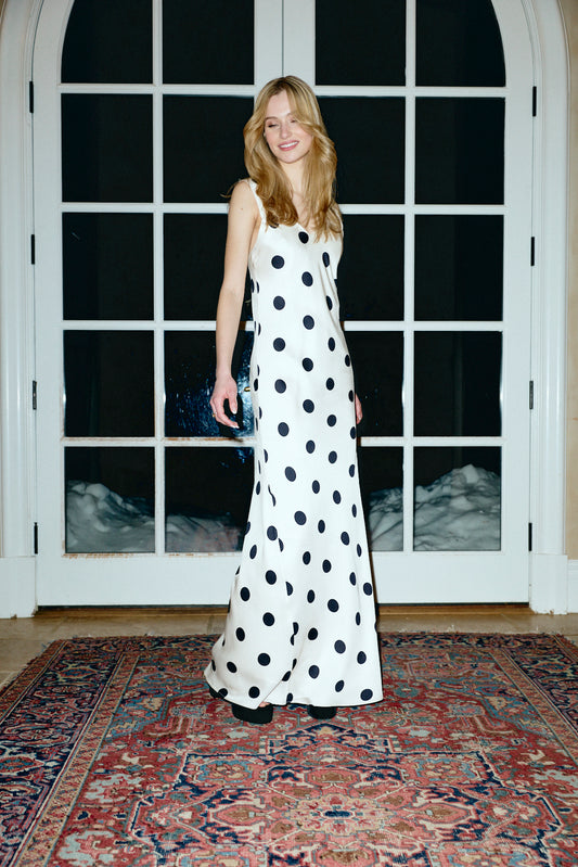 Margaret Dress in Polka Dot