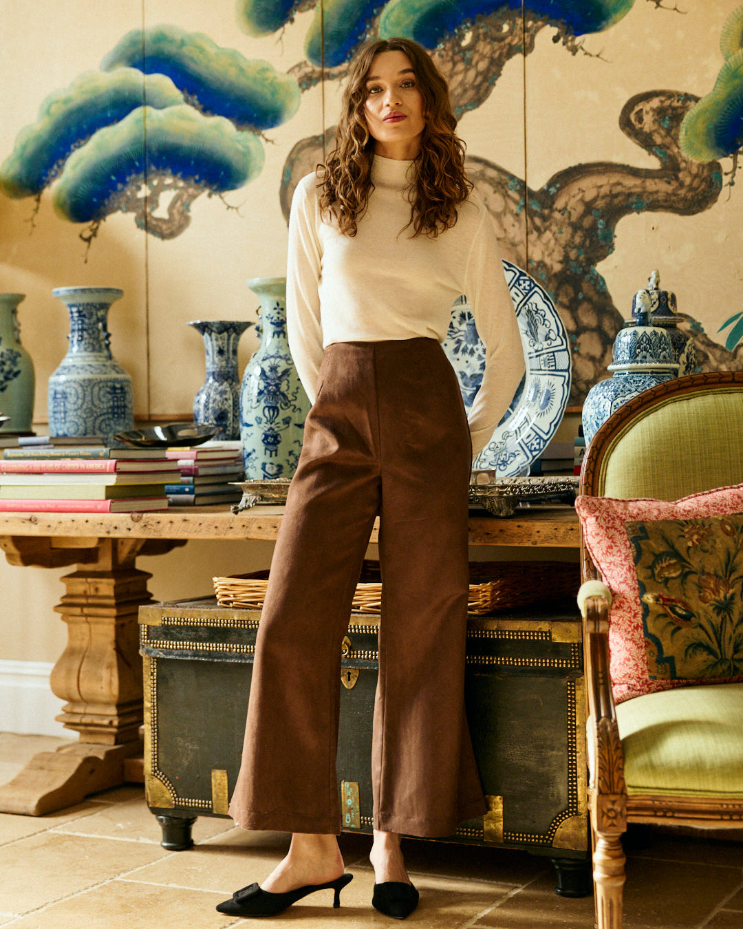Libby Pant Cocoa