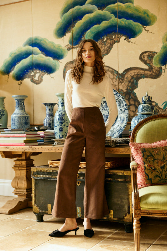 Libby Pant in Cocoa