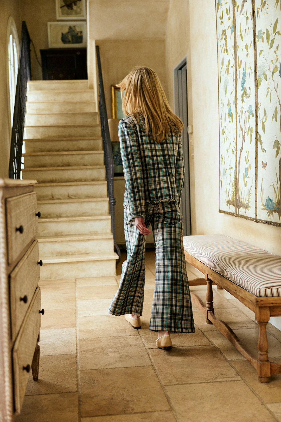 Vivienne Jacket in Wexford Plaid