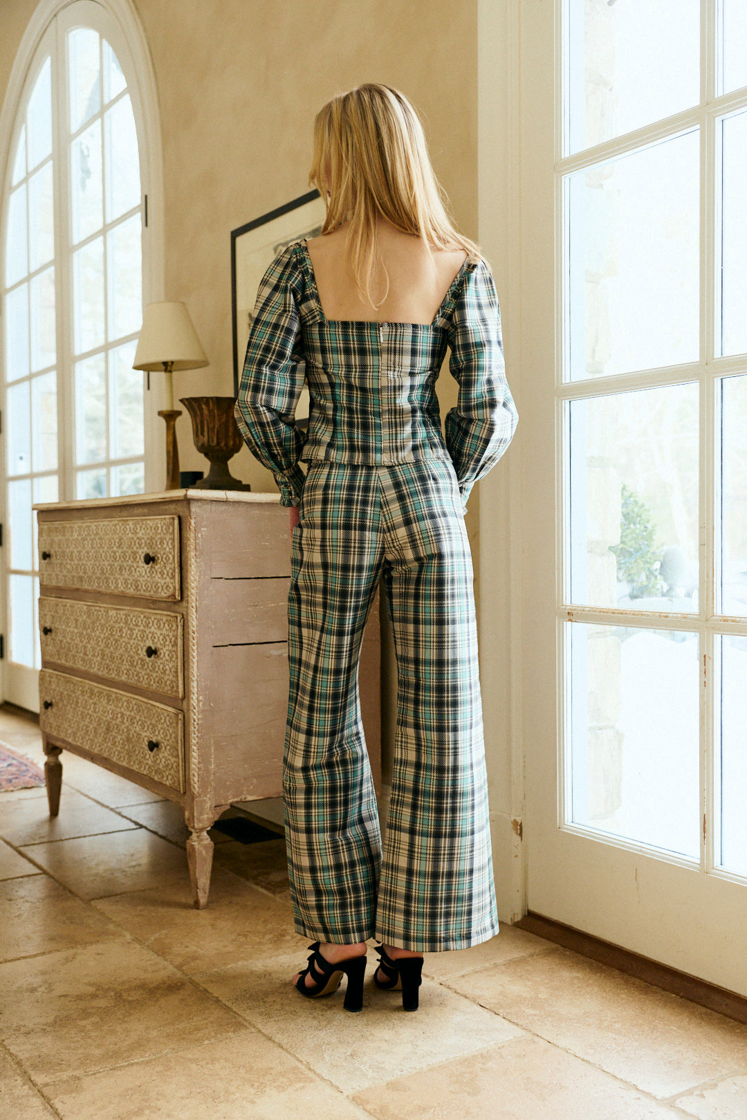 Hayden Top in Wexford Plaid