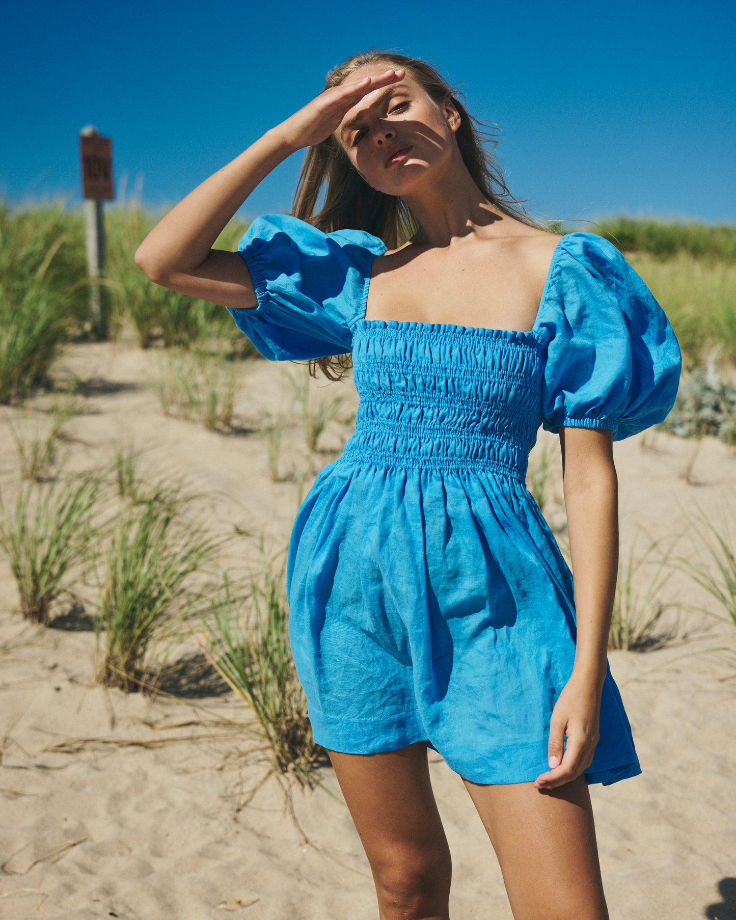 Aisla Dress in Electric Blue Louise New York Aisla Dress in Electric Blue Louise New York
