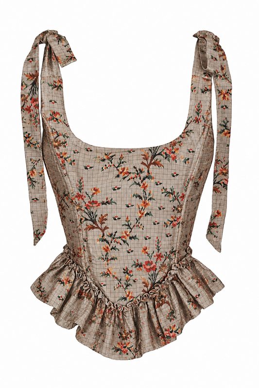 Antoinette Corset in Rêverie Floral