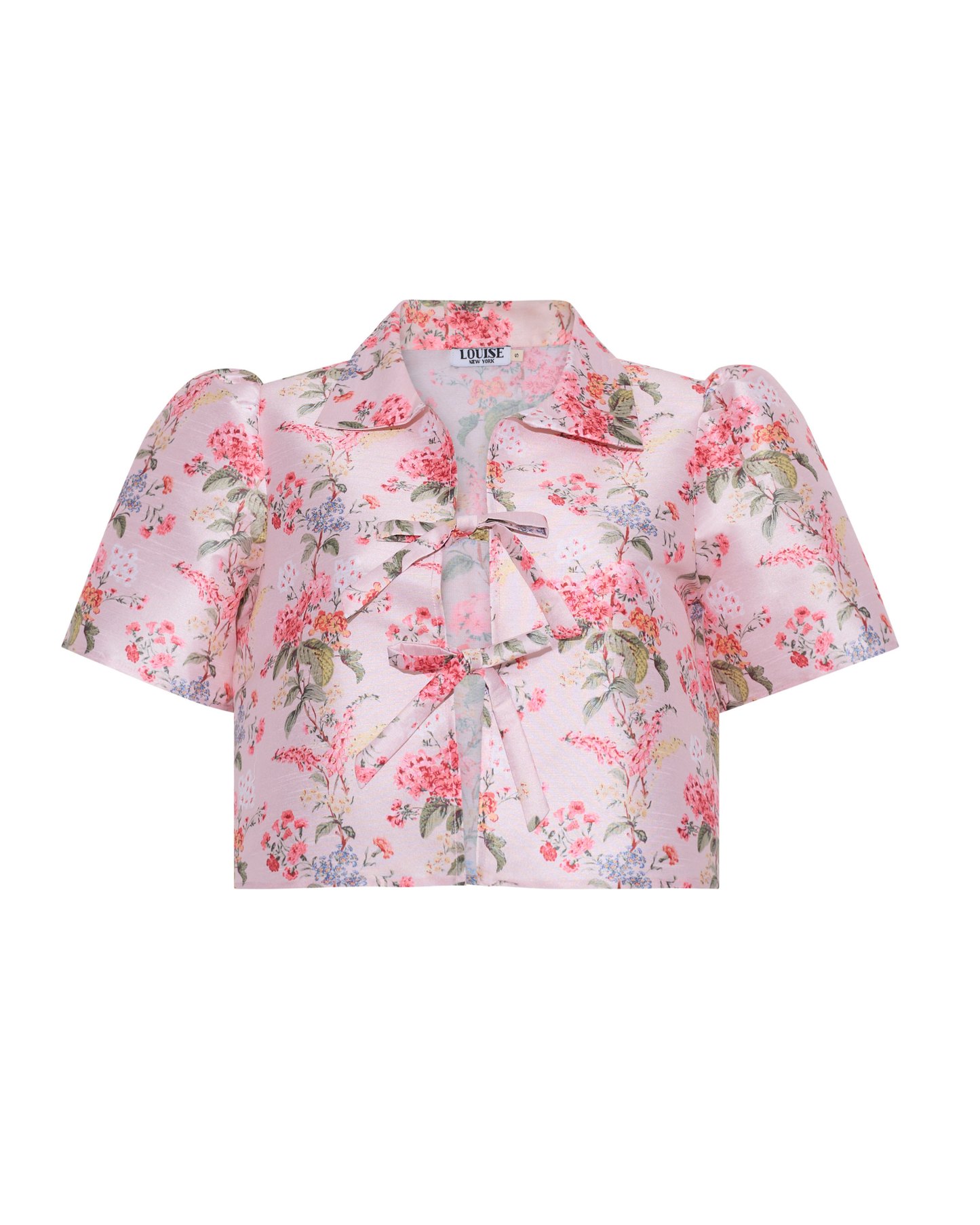 Cadence Top in Blush Floral