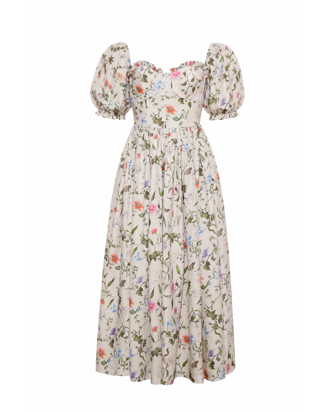 Charlotte Bustier Dress Botanica