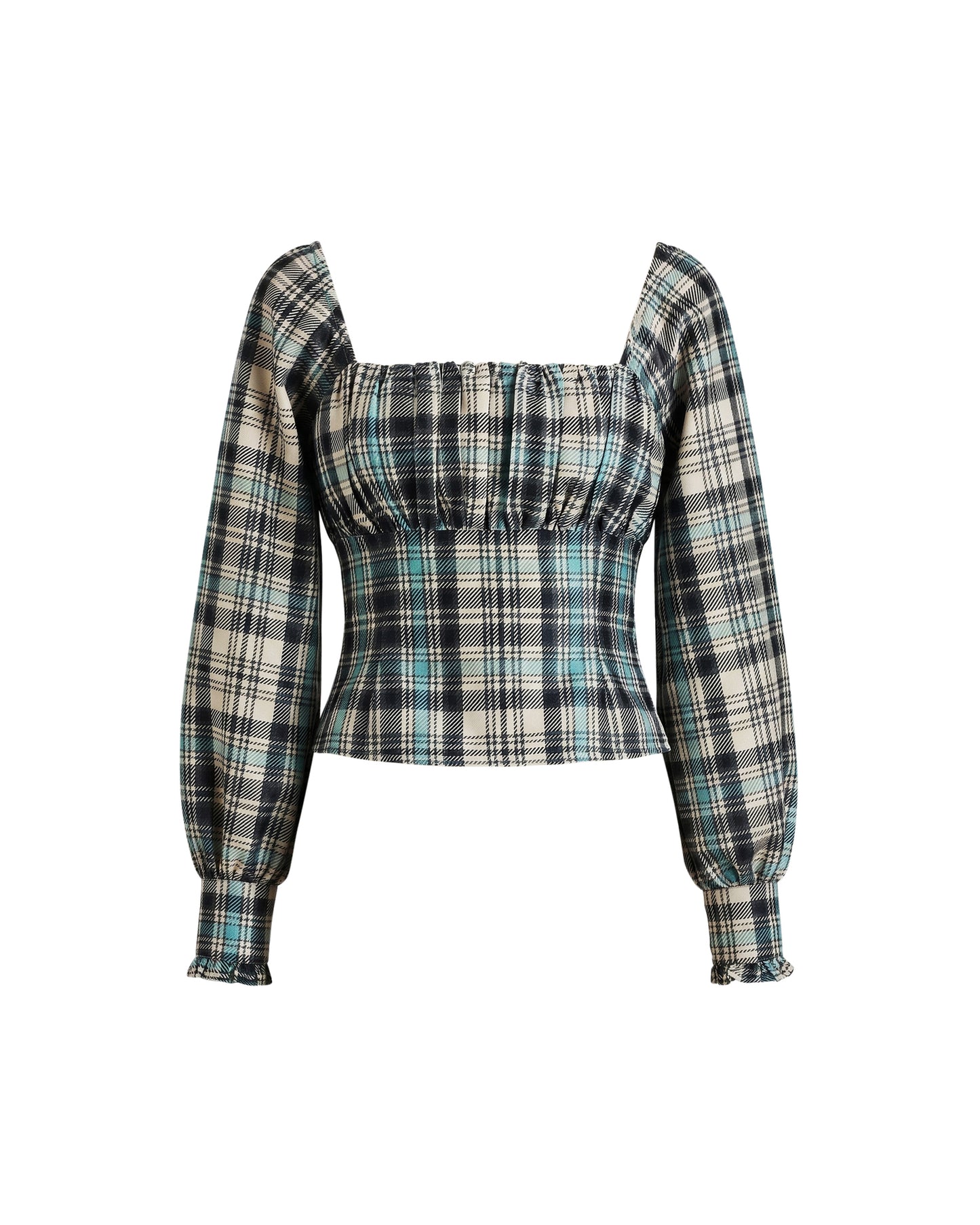 Hayden Top in Wexford Plaid