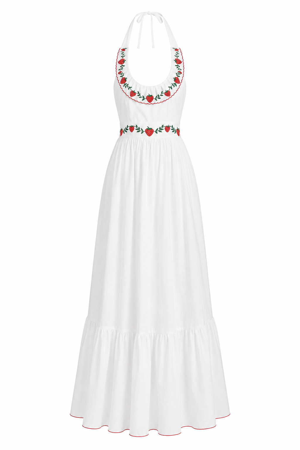 Margot Dress in Strawberry Garden