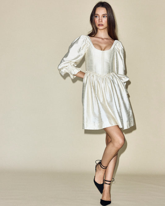 Sophia Dress in Cream