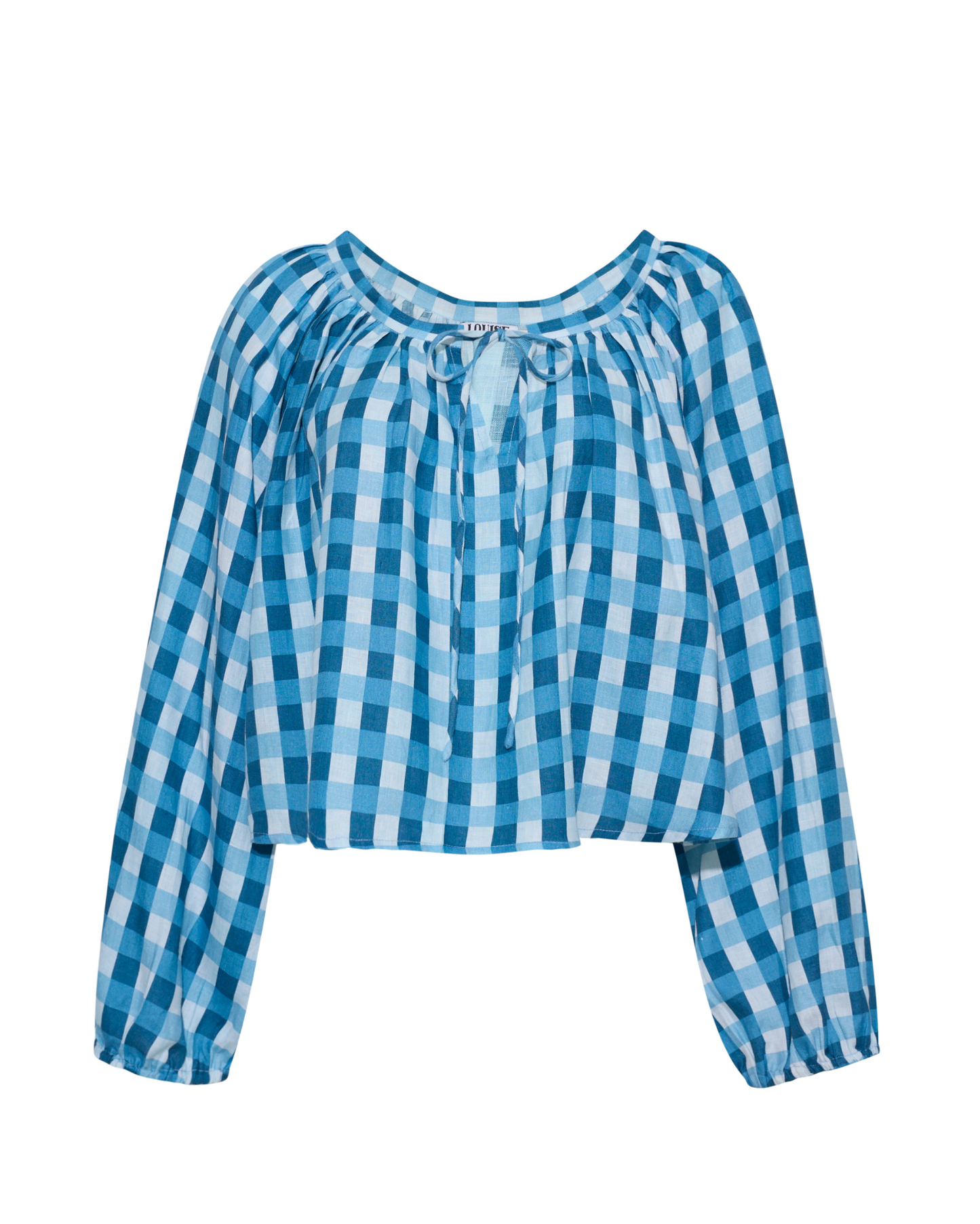 Lauren Blouse in Cape Gingham