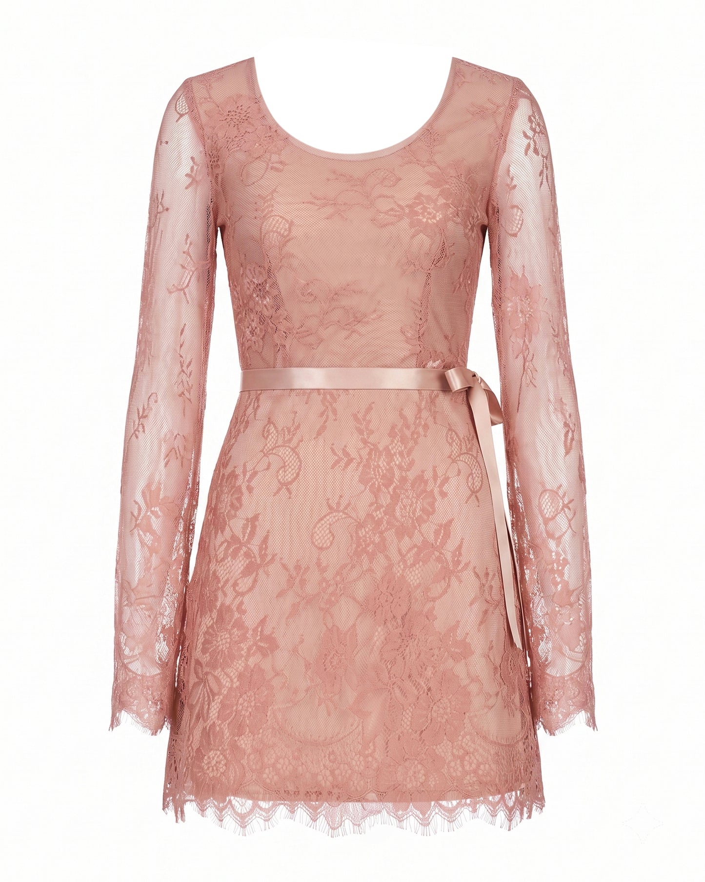 Madeleine Set in Mauve Pink