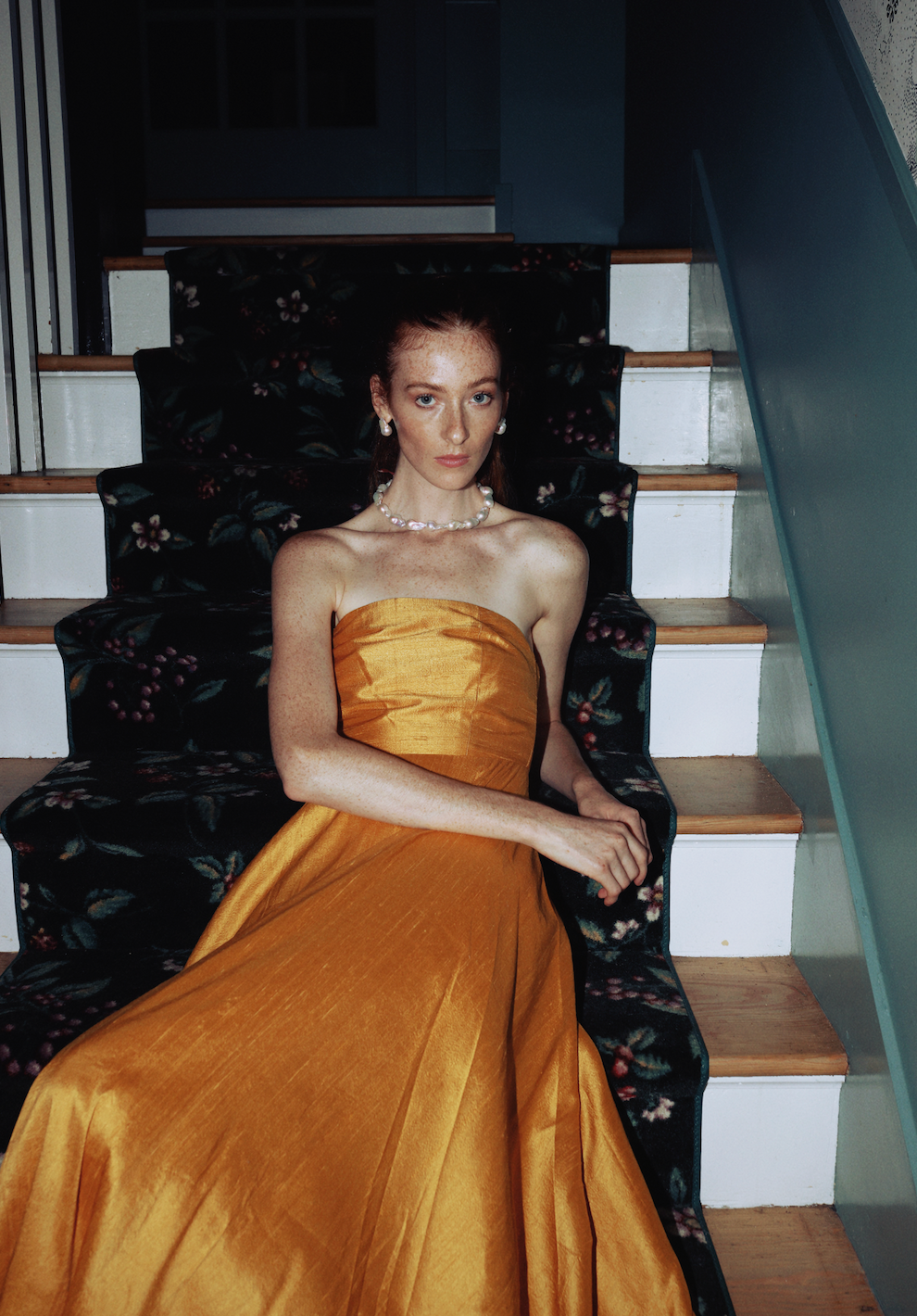 Katherine Maxi Dress in Marigold