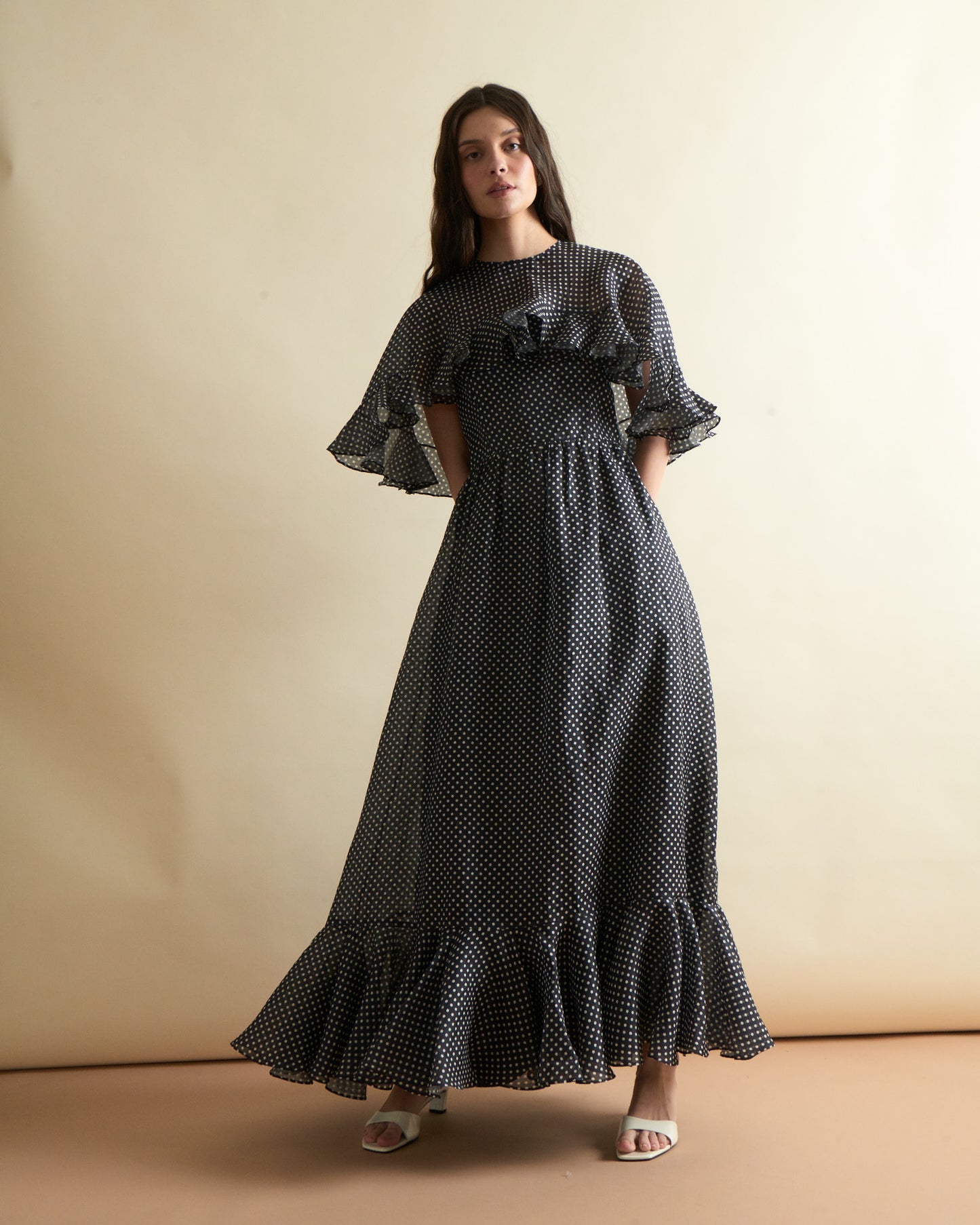 Powell Dress in Polka Dot