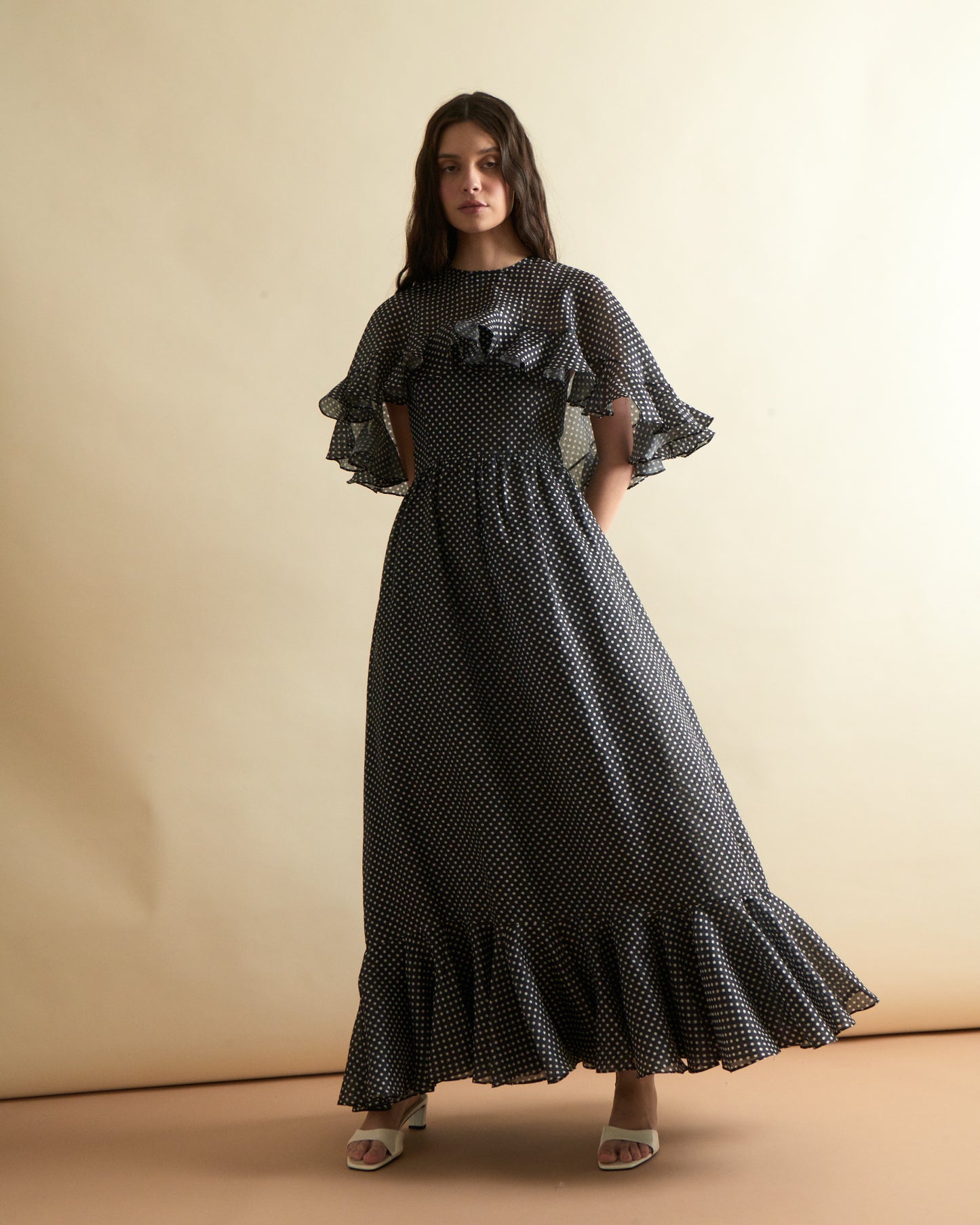 Powell Dress in Polka Dot