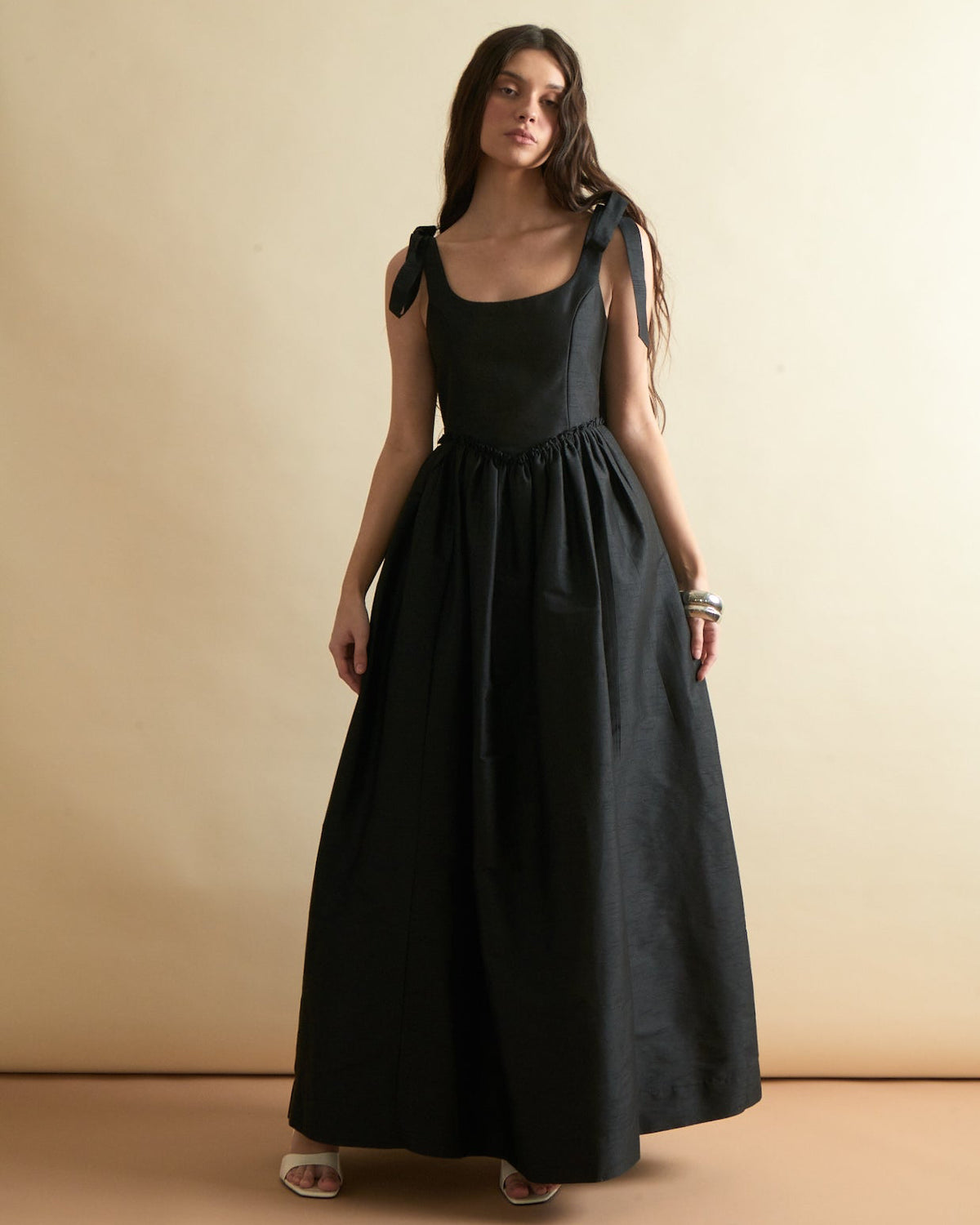 Marie Dress in Noir by Louise New York