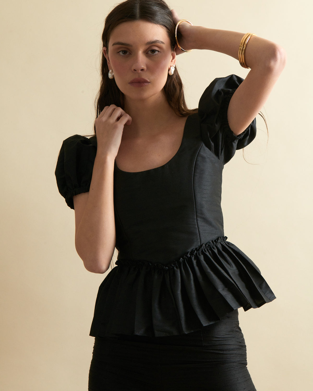 Eleanor Corset Noir