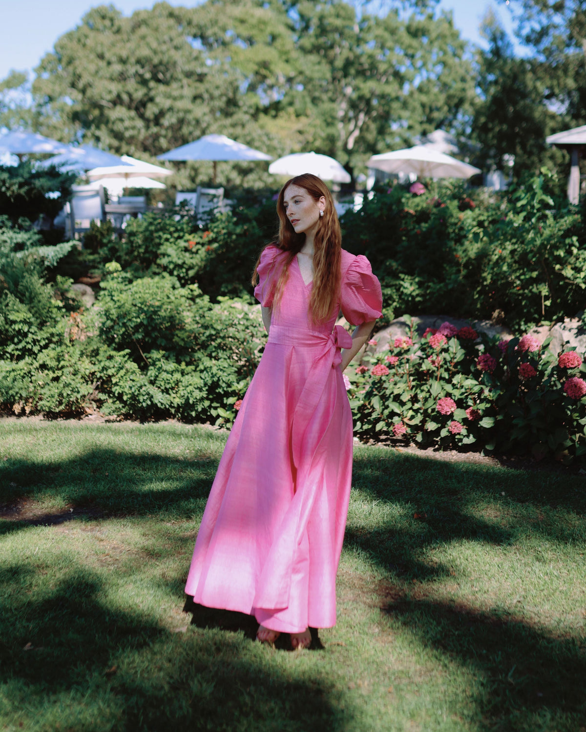 Kate Maxi Dress in Bougainvillea