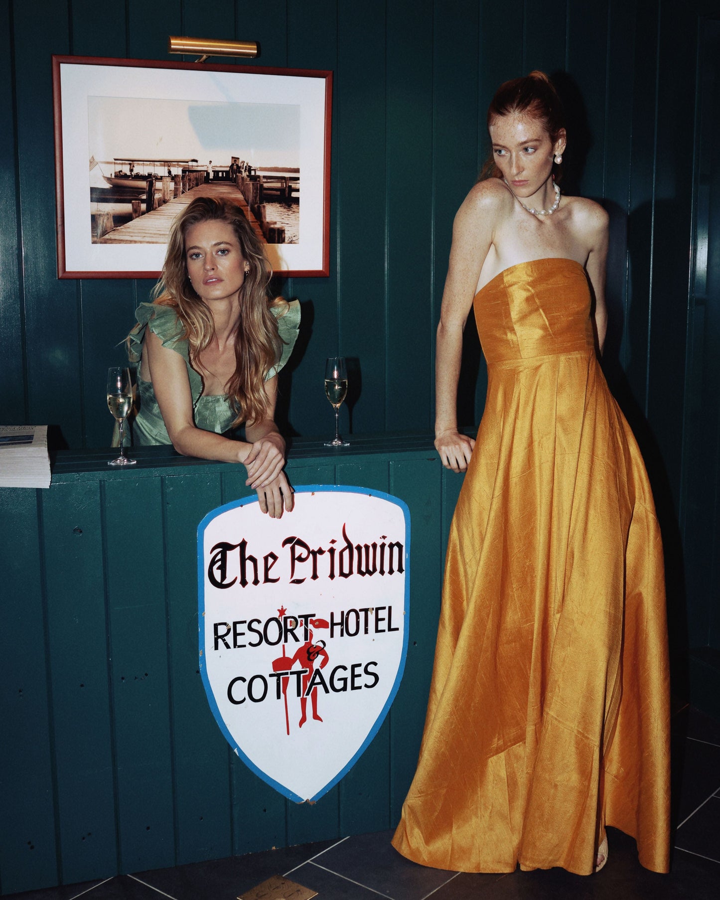 Katherine Maxi Dress in Marigold