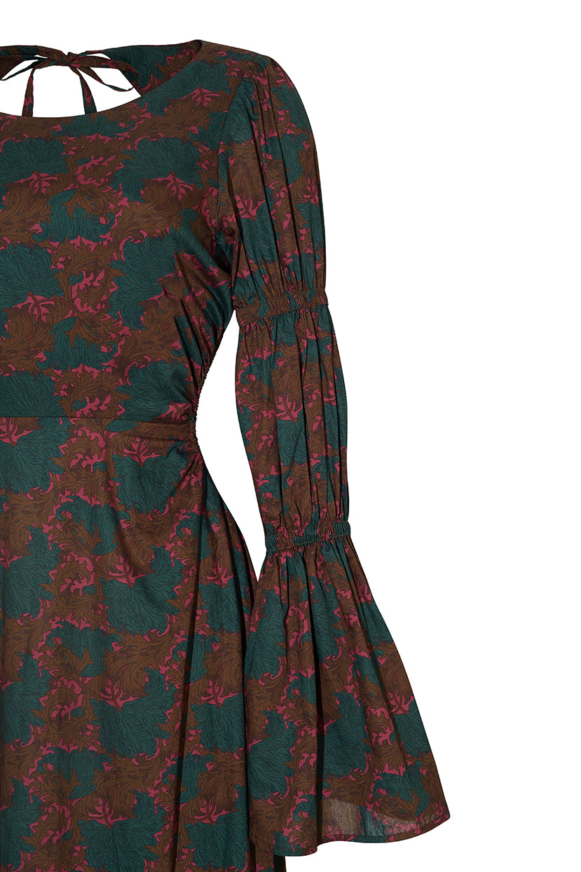 The Claudia Dress in Vamp