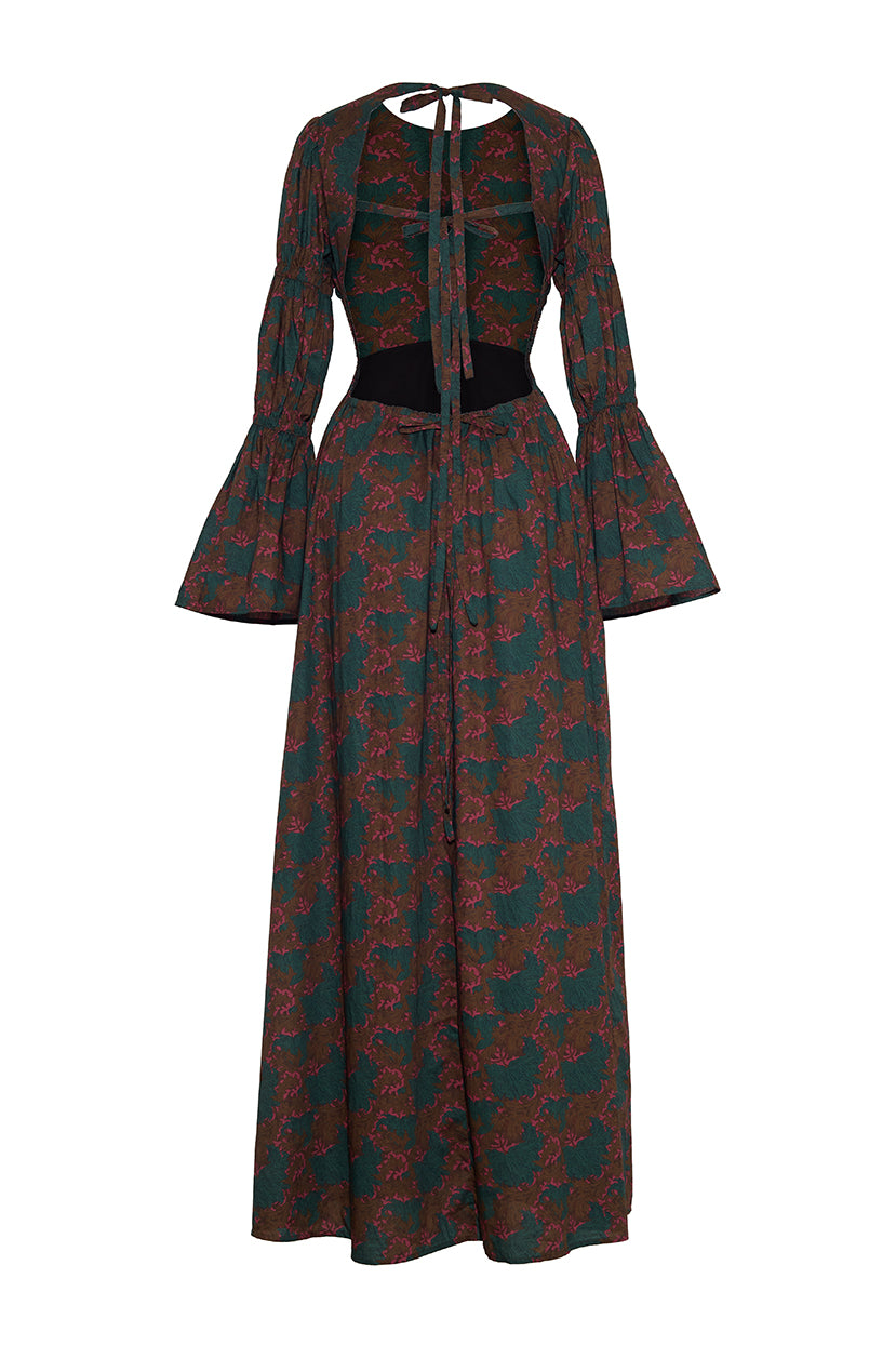 The Claudia Dress in Vamp