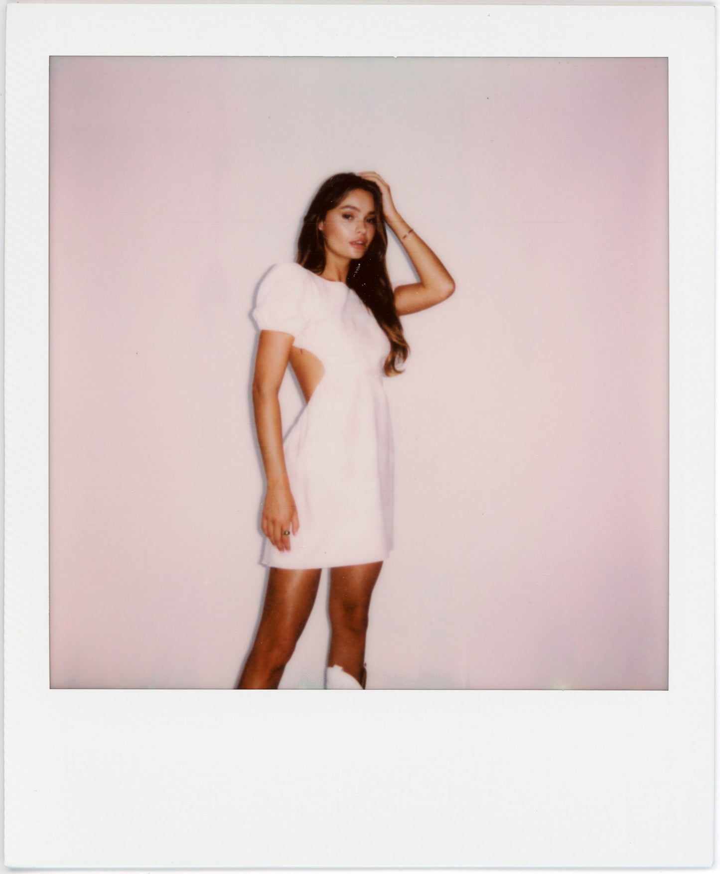 The Isla Dress in Hot Pink Liberty Floral